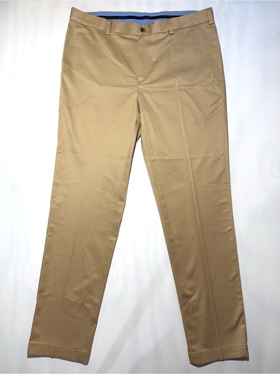 Brooks Brothers Other - Brooks Brothers Milano Fit Stretch Chino Pants Khaki Tan Mens 35x34